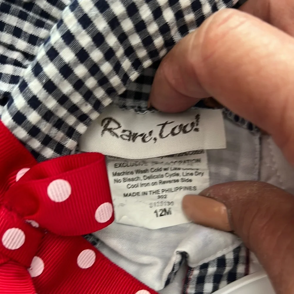 Cute dress with red bows - Picture 7 of 7